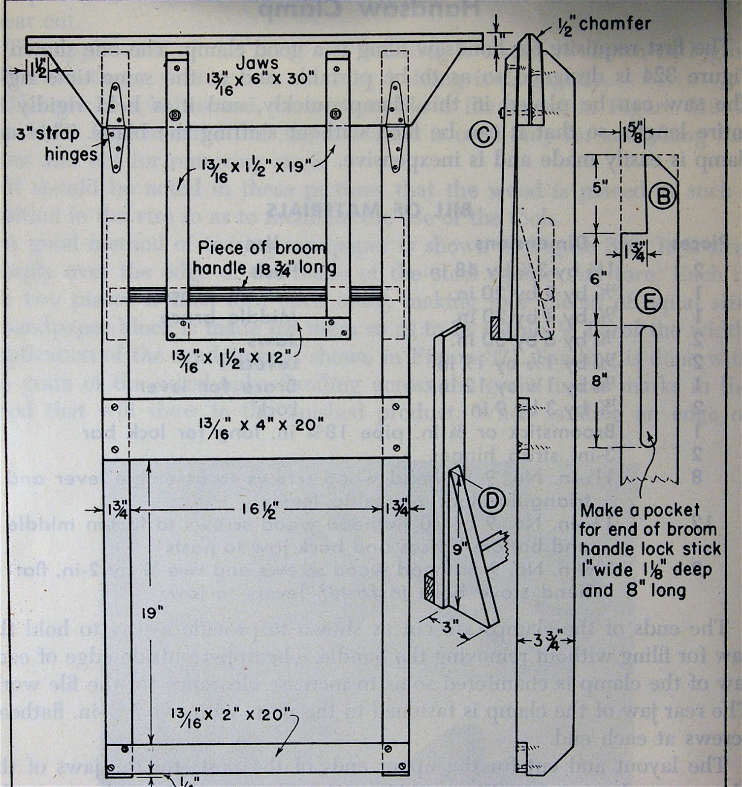 woodworking vise plans