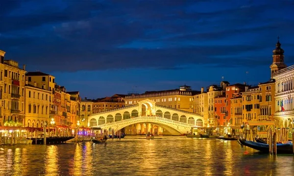 The most prominent tourist attractions in Venice