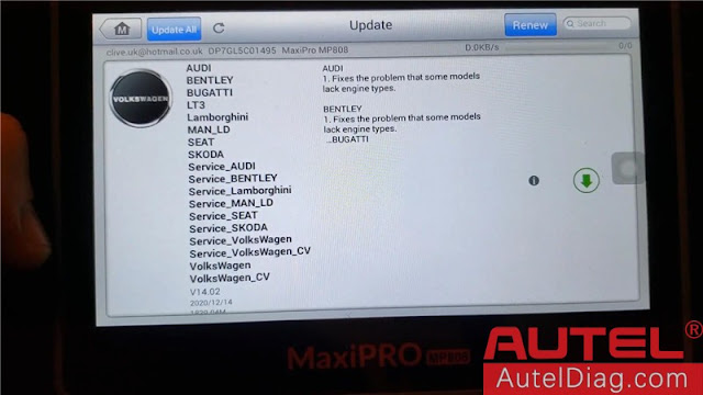 Autel MaxiPro MP808 Scan Tool reviews  05