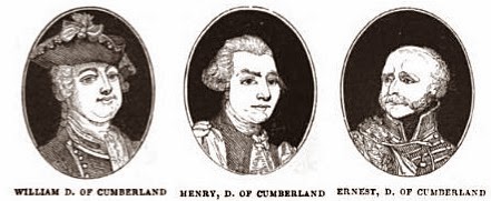 The Dukes of Cumberland from The Georgian Era by Clarke 1832