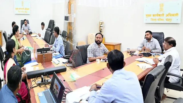 Important meeting of District Level Coordination Committee for Tobacco Eradication