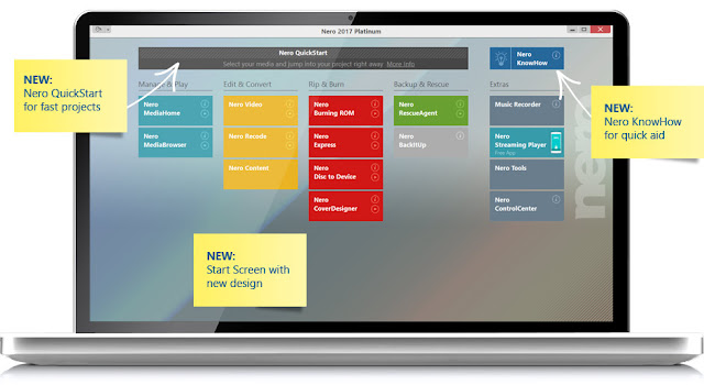 Nero 2017 Platinum v18 with Crack Full Version Free Download | Computer Software