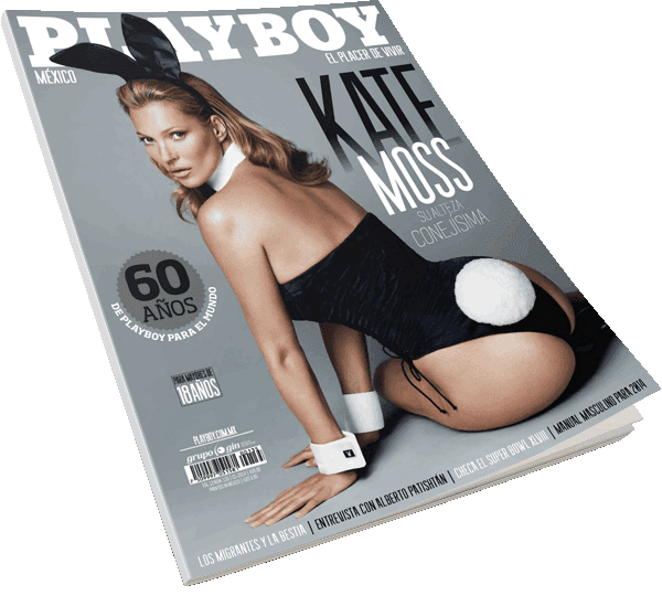 Fotos Kate Moss Revista Playboy México Enero 2014