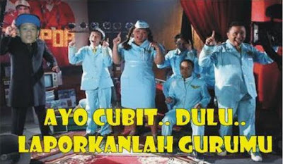 15 Meme 'Dicubit Guru' Ini Lucu Banget Bikin Ketawa Ngakak Miris