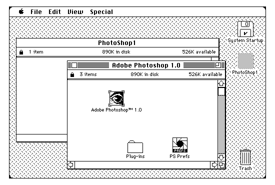 Photoshop icons 1990