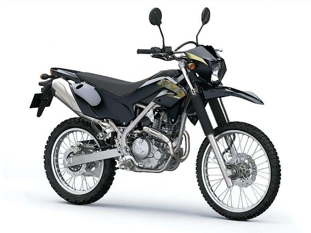 Kawasaki KLX230 Standar Warna Hitam 