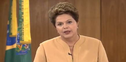 pronunciamento de dilma sobre protestos