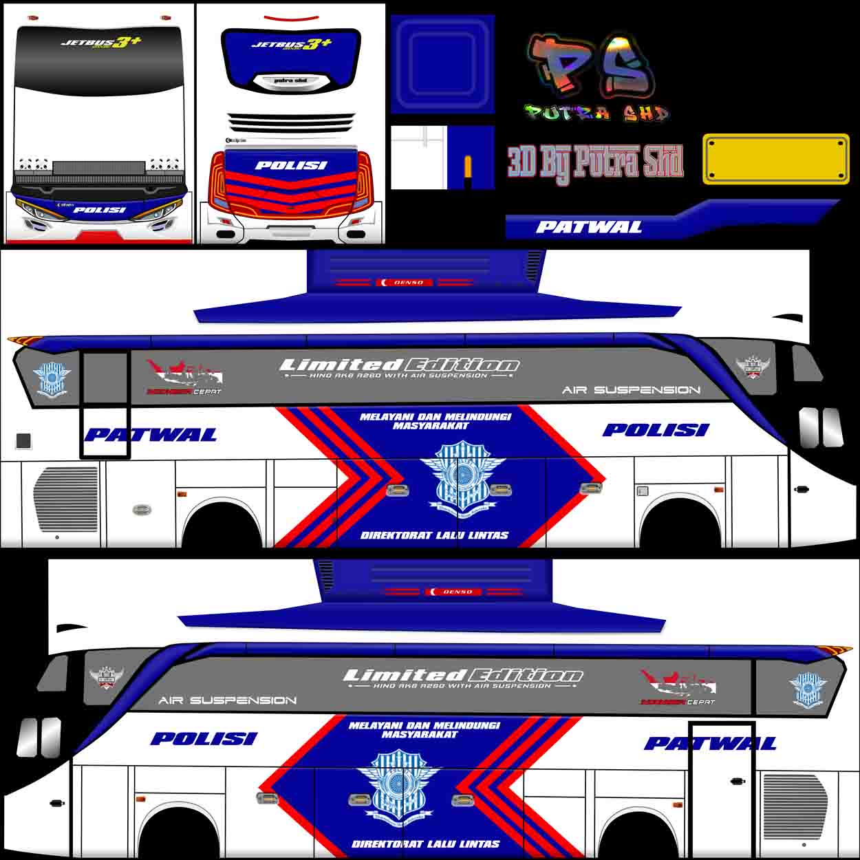 livery bussid polisi