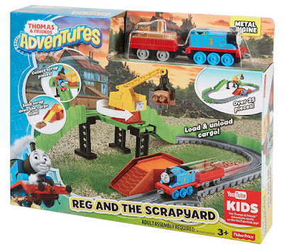 THOMAS Y SUS AMIGOS La chatarrería de reg | Circuito Tren | Thomas & Friends CAJA JUGUETE