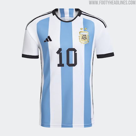 99% Fan-Made: Argentina 2022 World Cup Winners Shirt - Footy Headlines