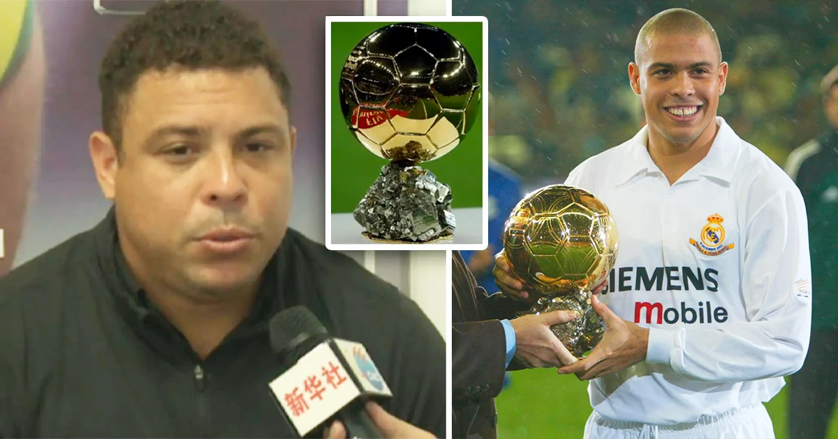 Ronaldo Nazario names one player who's being unfairly ignored by Ballon d'Or