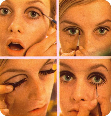 twiggy eye makeup. Make Up/Break Up