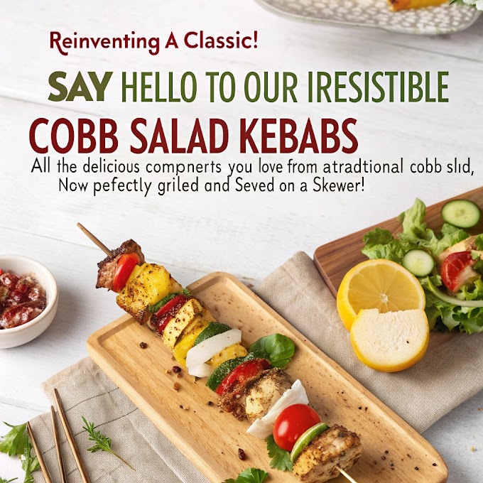 Taste the Classic Reimagined: Amazing Cobb Salad Kebabs Recipe!