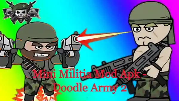 Mini Militia Mod Apk Doodle Army 2 Ultra God Mod Unlimited Health
