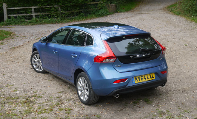 Volvo V40 D4 rear view