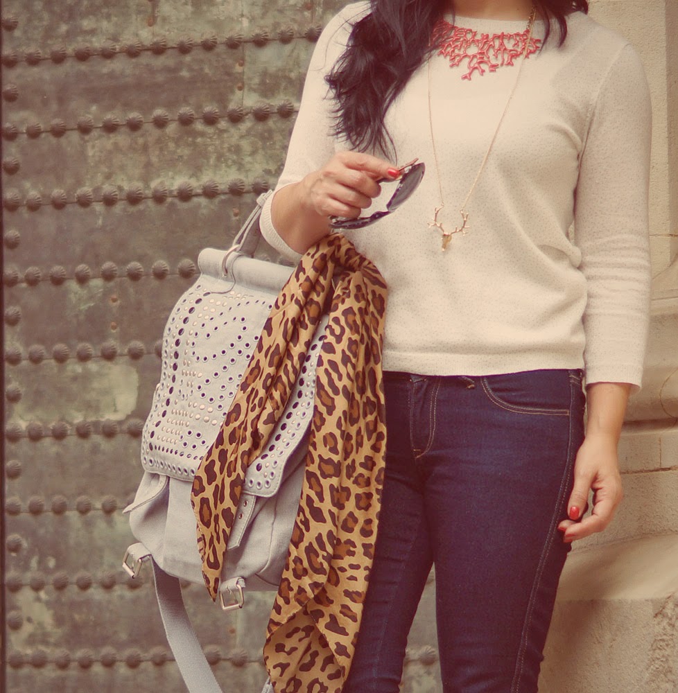 leopard+print+scarf