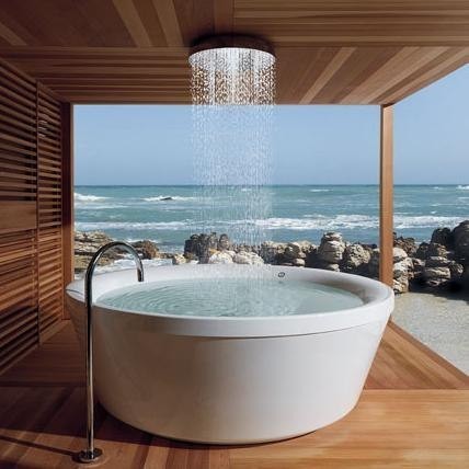 bathtub shower