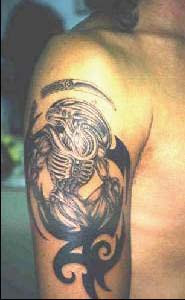 Tatto Design : Alien 3