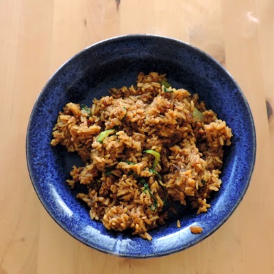 Opa made Nasi Goreng (Indonesian Fried Rice)