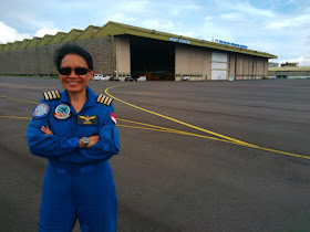 Esther Gayatri Calon Penerbang Perdana Pesawat N-219 Karya Akan Bangsa