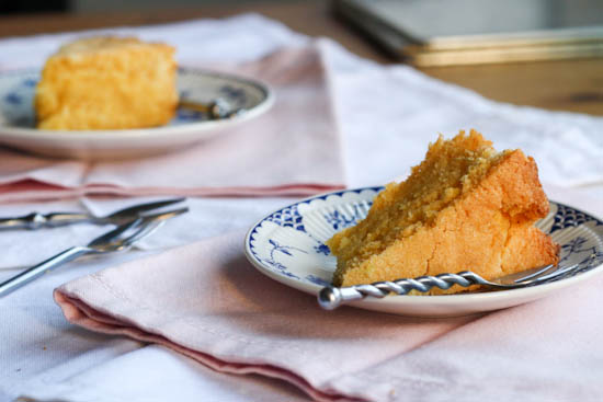 lemon polenta cake