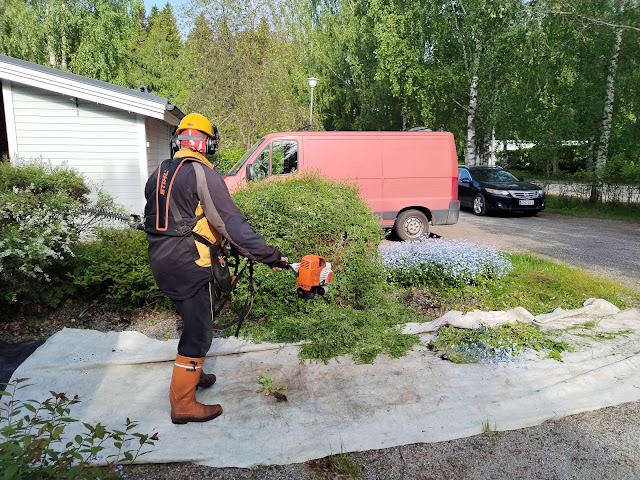 Pihanhoitotyöt Tampereen pihatyöt pihojen raivaukset Talonmiespalvelu@gmail.com kuva29