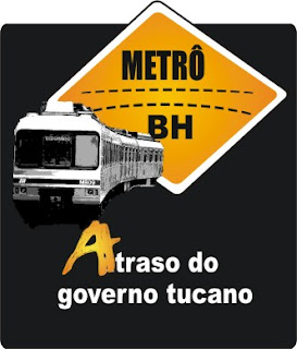 atraso metrô Belo horizonte Aecio e Anastasia