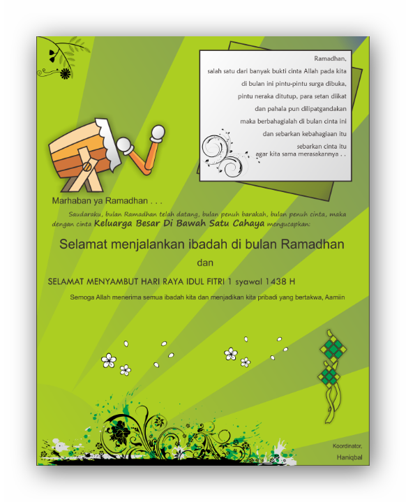 Download Poster Format CorelDRAW Ramadhan dan Idul Fitri 