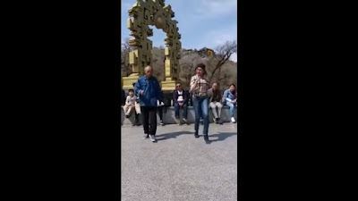 Dancing Chinese Grandpa