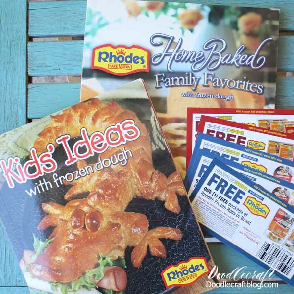 Rhodes Bread dough coupons and cook books