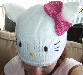  Kitty Baby  on Hello Kitty Hat