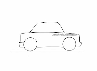 How To Draw A Front View Of A Car