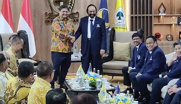 Airlangga Hartarto Blak-blakan Soal Kedatangan Surya Paloh ke Golkar, Bahas Koalisi!