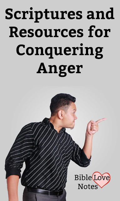 A great collection of pertinent Scriptures and devotions that will help you deal with anger.