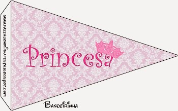 Princesa: Tarjetería e Imprimibles Gratis para Candy Bar.