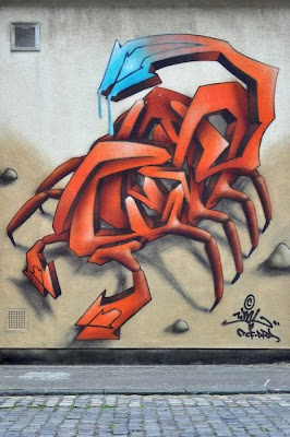 Street art graffitti