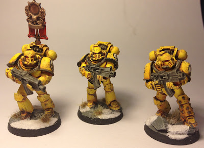 Pre-Heresy Imperial Fists Mark IV Tactical Squad