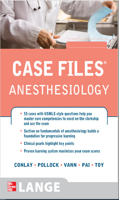 CASE FILES Anesthesiology