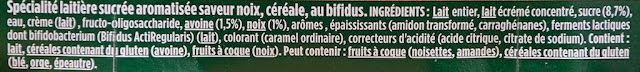 Activia Céréales Saveur Noix Céréale (460g) Danone - Activia - Yaourt - Dessert - Danone - Noix - Chestnut - Cereals - Muesli - Avoine - Breakfast - Noix