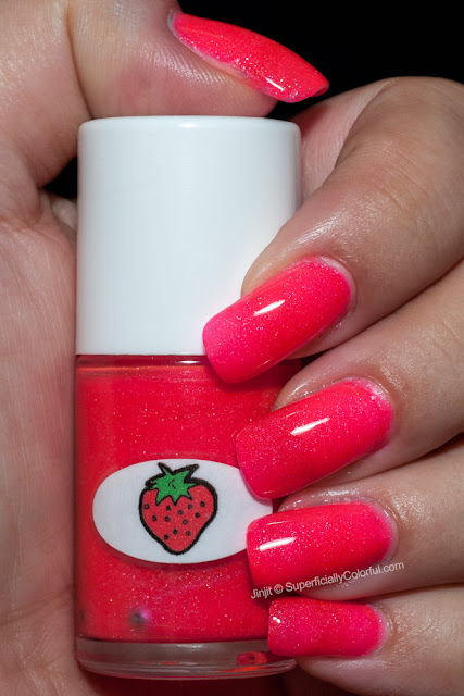 Shimmer Jelly Strawberry The Nail Junkie