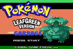 Pokemon Garbage Green: The LeafGreen Trashlocke Cover