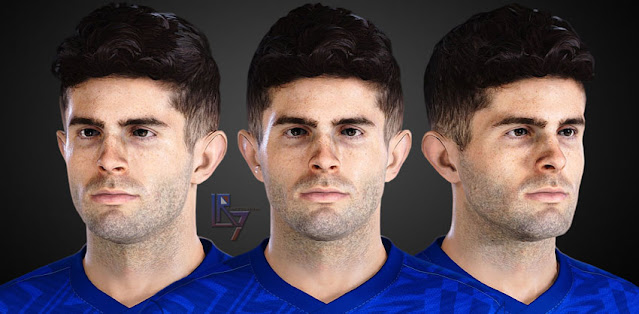 Christian Pulisic Face 2022 For eFootball PES 2021