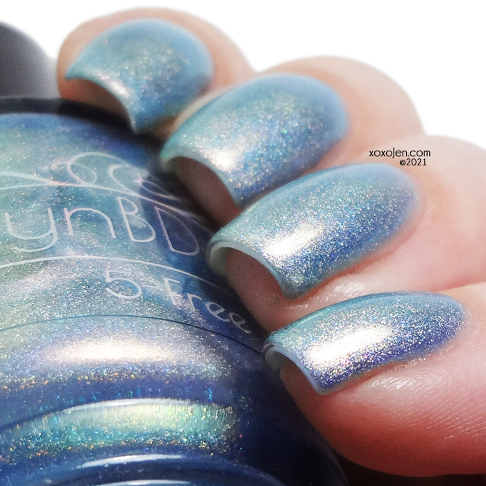 xoxoJen's swatch of LynB Designs Moonstone