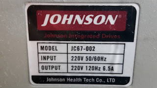 Especificaciones Inversor Johnson t9000