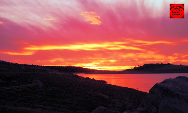 Puesta de Sol Embalse de Alange