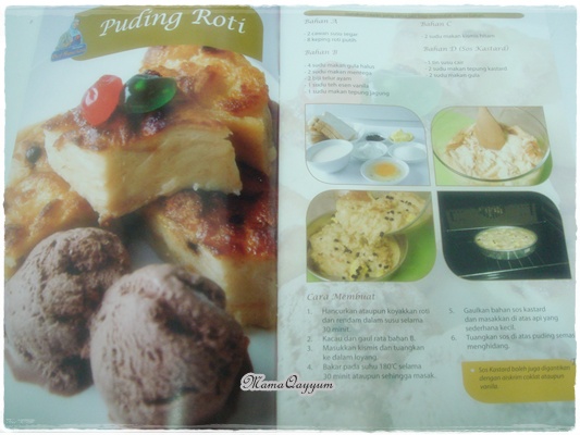 Yanna Abu Bakar: Puding Roti @ Senangnya Memasak Chef 