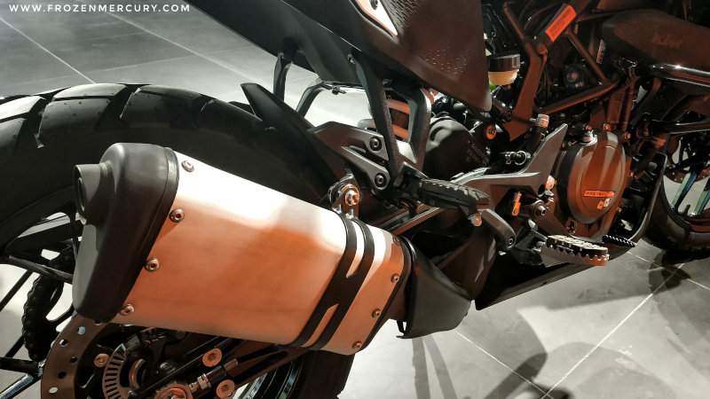 KTM Duke 390 ADV - Exhaust