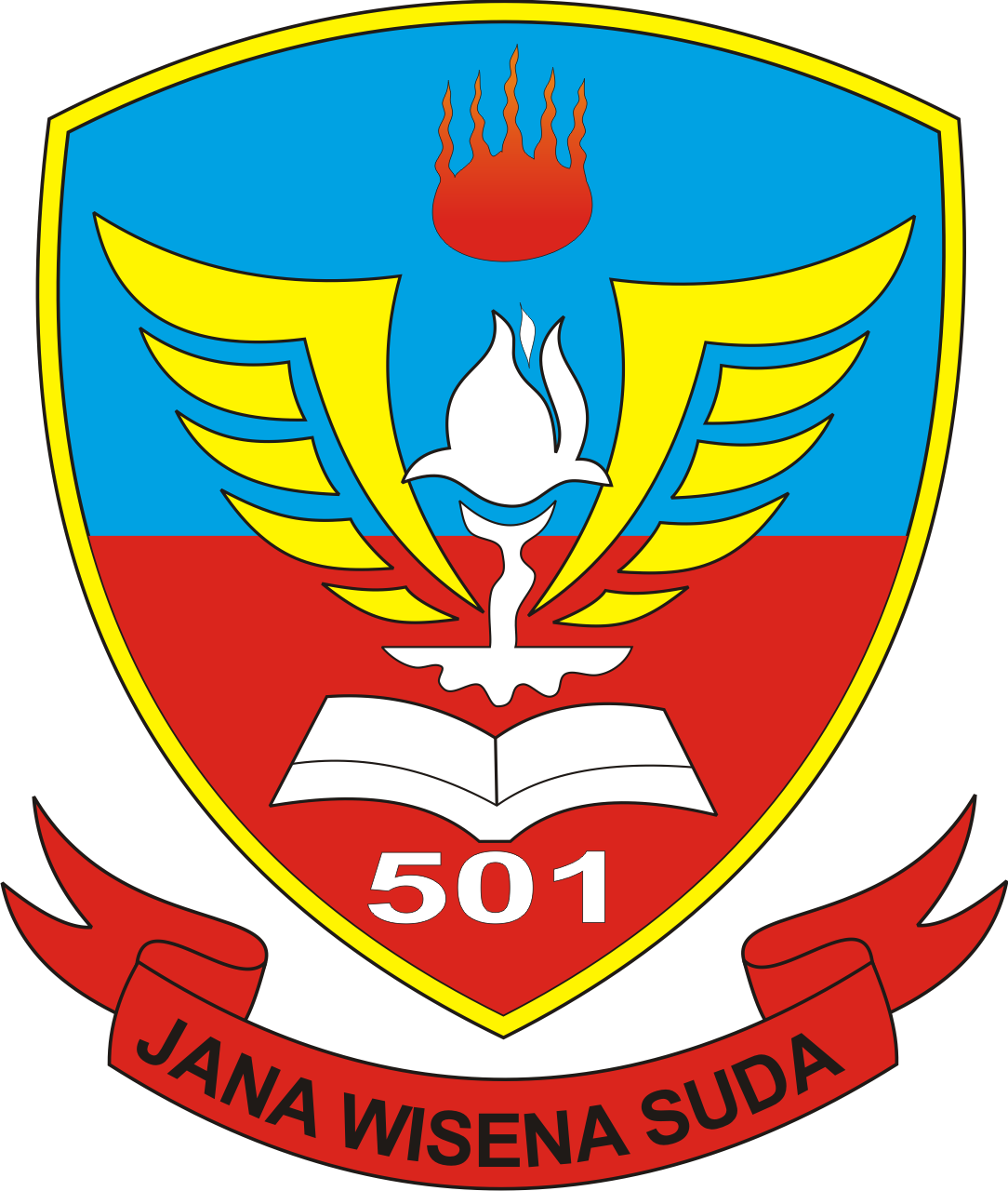 Logo Skadron Pendidikan Skadik 501 Wing Pendidikan 