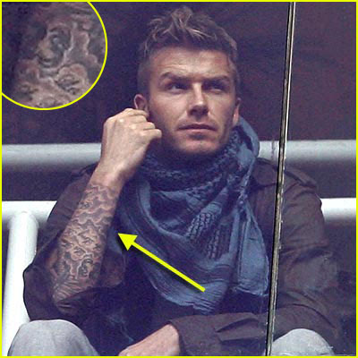 David Beckham Tattoo For Victoria