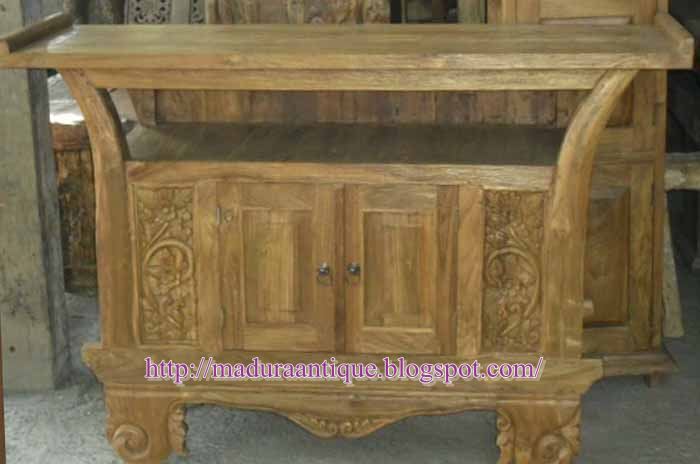 carved  Trunk  teak wood 